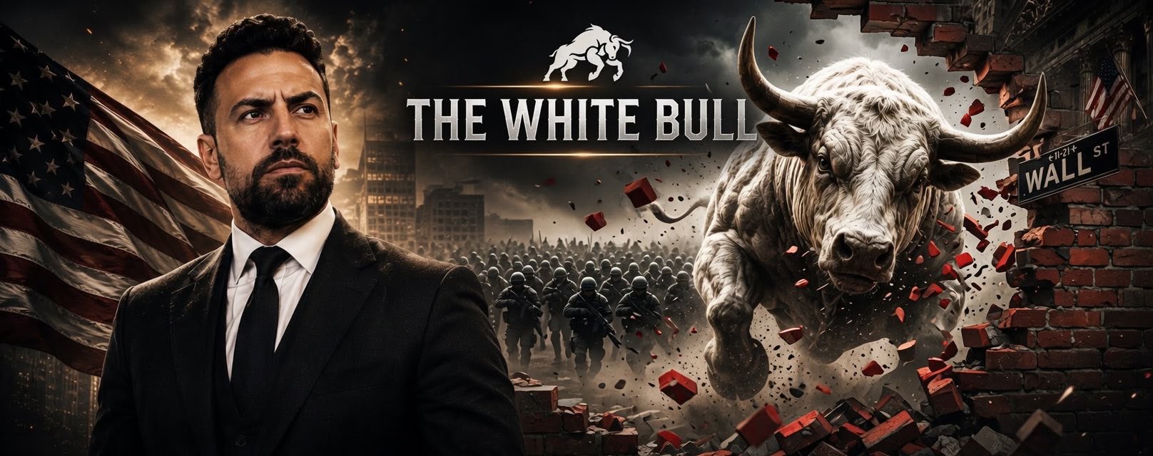 The White Bull banner